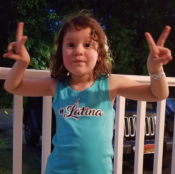 TANK TOP "#LATINA" FOR GIRLS - Picture 4 of 4